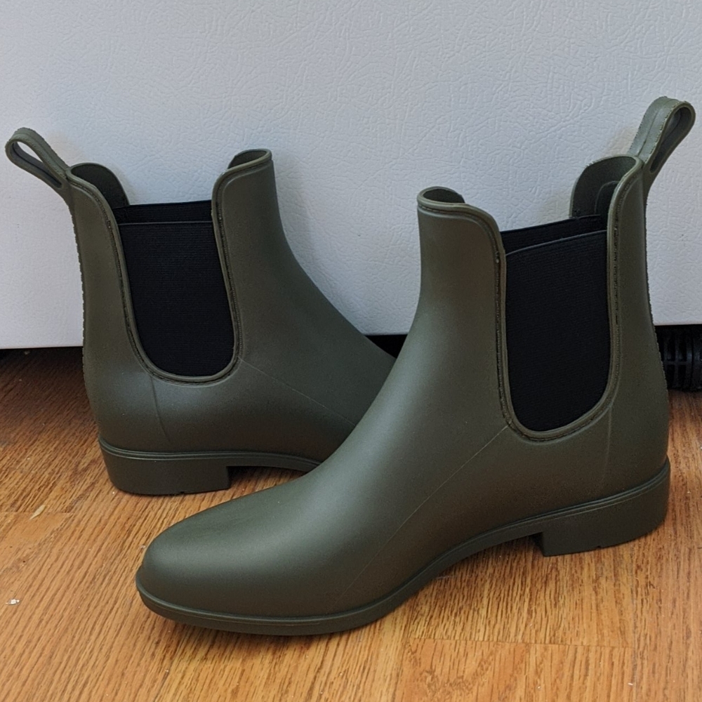 Capelli New York Matte Green Rainboots